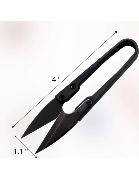 Tijeras de Coser Anley 12 Piezas 10 cm Acero Inoxidable Negro Tijeras de Coser Anley 12 Piezas 10 cm Acero Inoxidable Negro