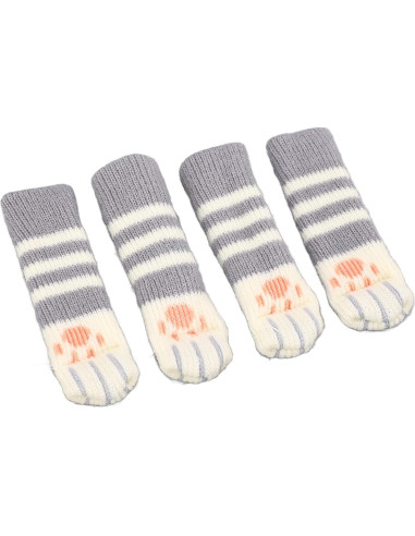 Cubiertas para patas de muebles plplaaoo - 20 piezas gris oscuro
