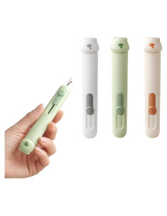 Enhebrador Automático 3 en 1 EAGCRAGLO con Desgarrador y Agujas