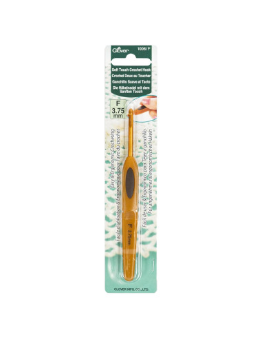 Gancho de Crochet Clover 1006/F Soft Touch 3.75mm