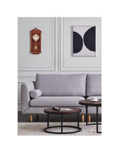 Reloj de Pared SEIKO QXH107BLH de Roble con Péndulo