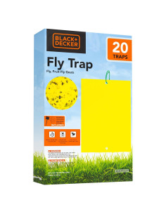 Trampa para Moscas de Fruta BLACK+DECKER 20 Piezas Ecológicas