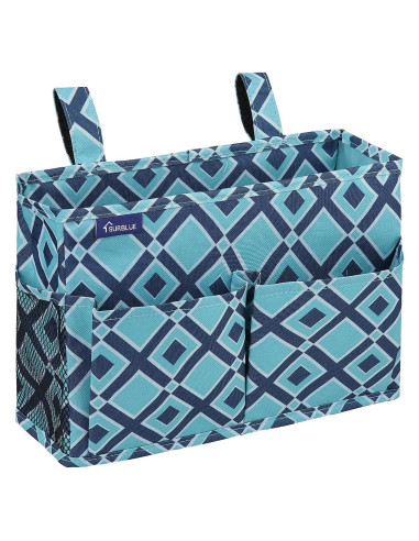 Organizador Colgante Surblue Caddy Pequeño Cuadrícula Azul