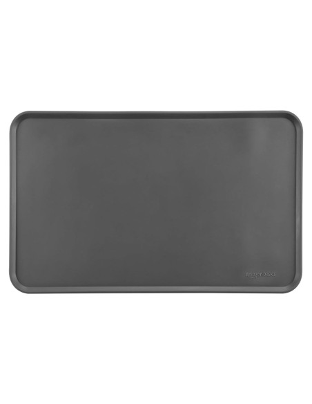 Alfombrilla de Silicona Antideslizante Amazon Basics 47x29cm Gris Alfombrilla de Silicona Antideslizante Amazon Basics 47x29cm Gris
