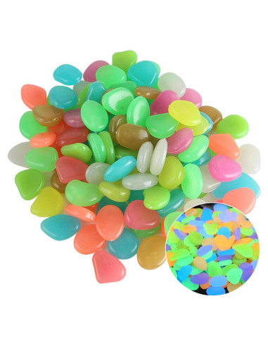 Piedras Luminiscentes Decorativas Ncozwo 100 Pcs 2-3 cm