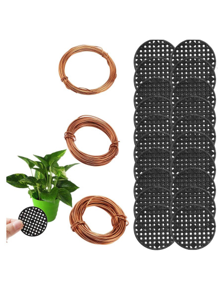 Juego de herramientas para bonsáis Amatted 20 piezas con alambre Juego de herramientas para bonsáis Amatted 20 piezas con alambre