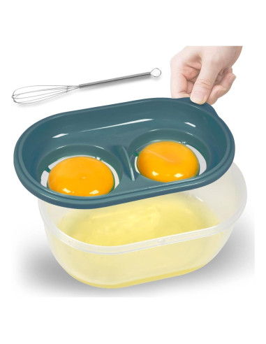 Separador de Clara de Huevo MTFATBEST Azul, Grado Alimenticio