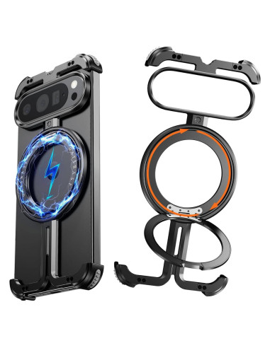 Funda sin marco NIFBANG para Google Pixel 9/9 Pro negra