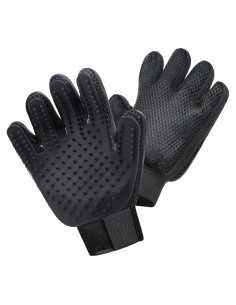 Guantes de Aseo para Mascotas Maxpower Planet - Negro