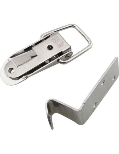 Cierres de Gancho de Boca de Pato TAODAN 2 Pcs Acero Inoxidable 74mm