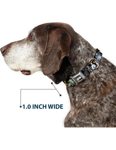 Collar para Perros Star Wars Buckle-Down 24.1-33 cm 2.5 cm