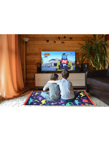 Toalla de Playa Microfibra Dinosaurio Dashn 76x152cm Ligera Toalla de Playa Microfibra Dinosaurio Dashn 76x152cm Ligera