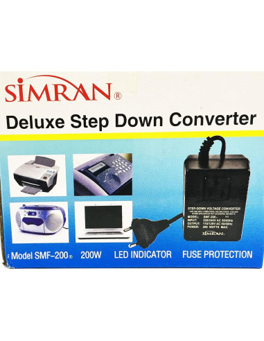 Convertidor de Voltaje Simran SMF-200 200W Paso a Abajo
