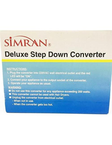 Convertidor de Voltaje Simran SMF-200 200W Paso a Abajo