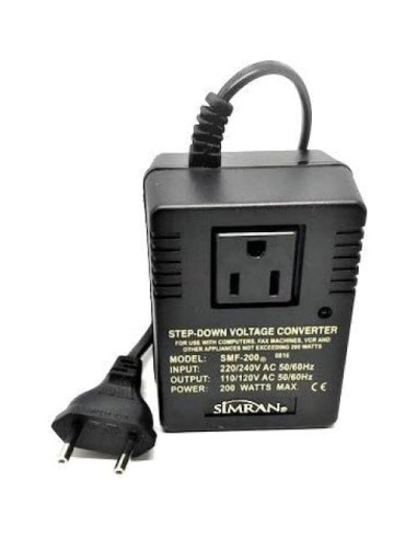 Convertidor de Voltaje Simran SMF-200 200W Paso a Abajo