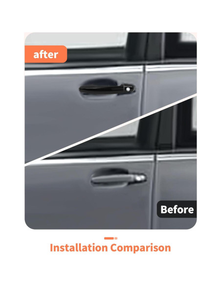 Cubiertas de Manija de Puerta Exterior Toyota 4Runner 2003-2009 8PCS Cubiertas de Manija de Puerta Exterior Toyota 4Runner 2003-2009 8PCS