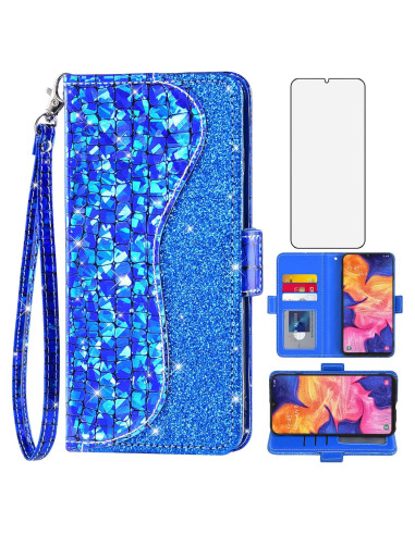 Funda Asuwish para Samsung Galaxy A10e con tapa y soporte