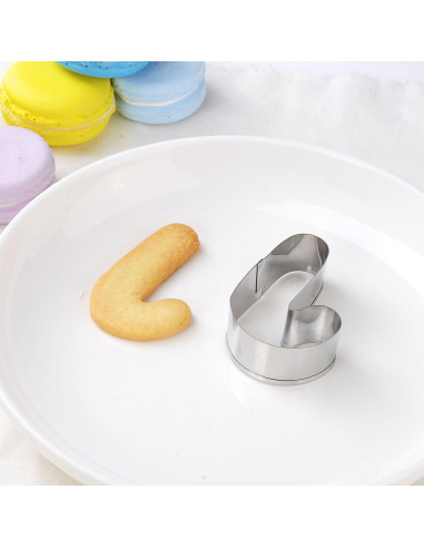 Juego de Cortadores de Galletas GWHOLE 26 Pcs Acero Inoxidable