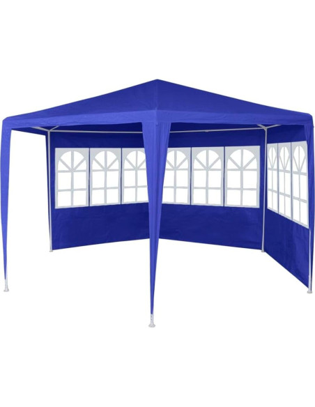 Carpa Hexagonal KCCKOM Azul 2m x 2m con 6 Paredes Laterales Carpa Hexagonal KCCKOM Azul 2m x 2m con 6 Paredes Laterales