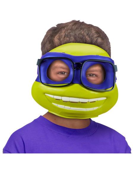 Máscara de Juego de Rol Donatello TMNT Mutant Mayhem 18cm Máscara de Juego de Rol Donatello TMNT Mutant Mayhem 18cm