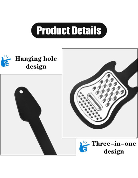 Rallador de Queso Creativo Mokxasy en Forma de Guitarra - 2 Piezas Rallador de Queso Creativo Mokxasy en Forma de Guitarra - 2 Piezas