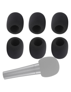 Juego de 6 fundas de espuma para micrófono HIYANCO