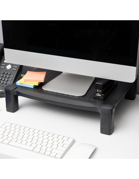 Soporte para Monitor Ajustable Mind Reader 43.82x33.65cm Negro Soporte para Monitor Ajustable Mind Reader 43.82x33.65cm Negro