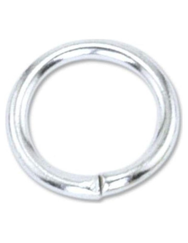 Anillas Beadalon Plateadas 6 mm - 144 Piezas para Manualidades