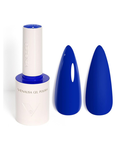 Esmalte de Uñas Gel VENALISA Azul Real 15ml Brillo Alto