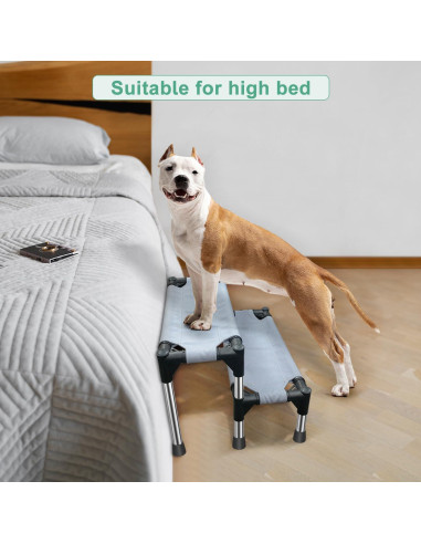Escaleras para Perros Pequeños Dopliv 2 Niveles Antideslizantes