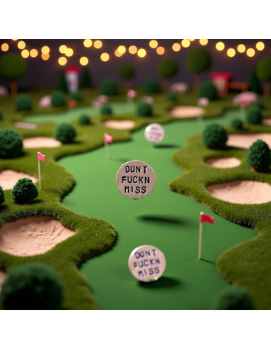 Marcadores de Pelotas de Golf Jowxsx con Frases Divertidas