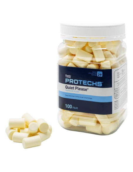 Tapones de espuma Flents Protechs 100 pares NRR 29 dB Tapones de espuma Flents Protechs 100 pares NRR 29 dB