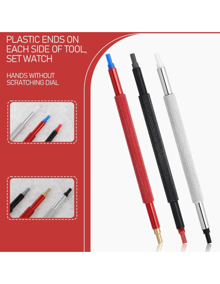 Juego de Herramientas para Manecillas de Reloj Xinjoduz 3 Piezas Juego de Herramientas para Manecillas de Reloj Xinjoduz 3 Piezas