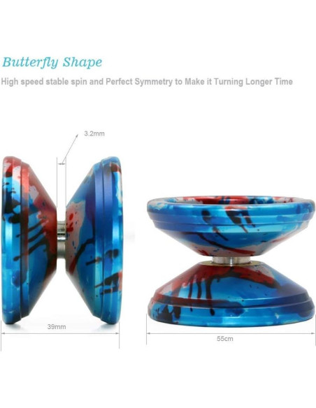 Yoyo MagicYoYo V6 Locus Metal Responsivo para Niños Yoyo MagicYoYo V6 Locus Metal Responsivo para Niños
