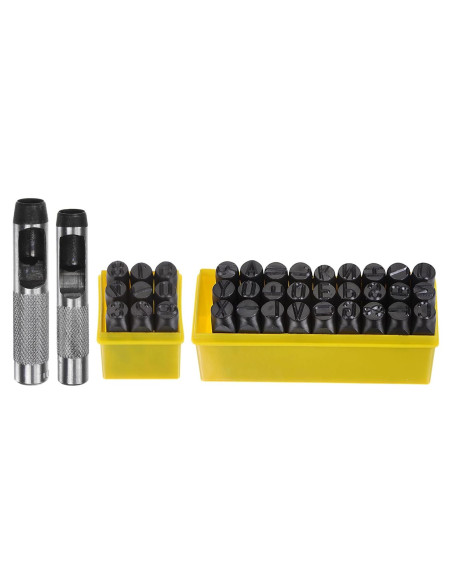 Kit de Estampado de Metal HARFINGTON 36 Piezas 12.5mm Kit de Estampado de Metal HARFINGTON 36 Piezas 12.5mm