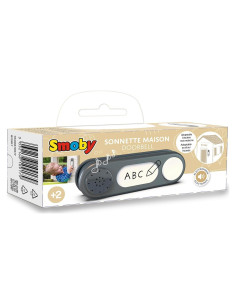Timbre Electrónico Smoby Gris - Accesorio Jardín para Niños 2+