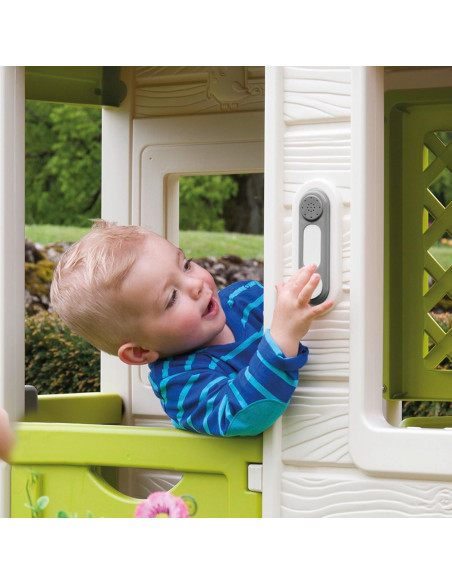 Timbre Electrónico Smoby Gris - Accesorio Jardín para Niños 2+ Timbre Electrónico Smoby Gris - Accesorio Jardín para Niños 2+