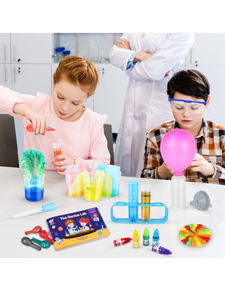 Kit de Ciencia Kuovei con 80 Experimentos para Niños 6-9 Años Kit de Ciencia Kuovei con 80 Experimentos para Niños 6-9 Años