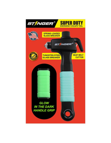Herramienta de Emergencia Stinger Super Duty, Martillo y Cortador