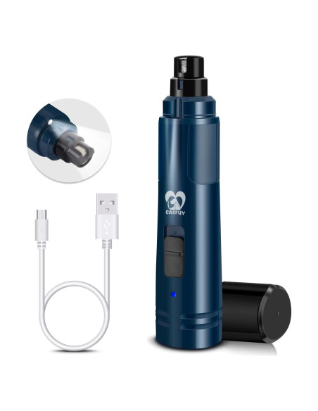 Molinillo de Uñas Eléctrico Casfuy con Luz LED 2 Velocidades Molinillo de Uñas Eléctrico Casfuy con Luz LED 2 Velocidades