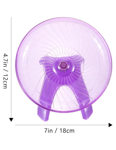 Rueda de Ejercicio Silenciosa POPETPOP para Hámster 18cm Rueda de Ejercicio Silenciosa POPETPOP para Hámster 18cm