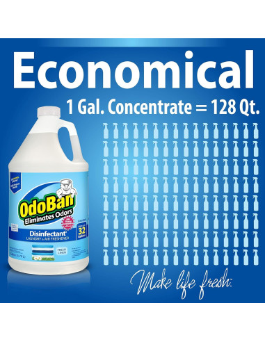 OdoBan Desinfectante Concentrado 3.9 kg Aroma Ropa Fresca