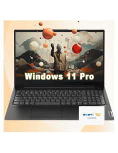 Laptop Lenovo V15 | Intel Celeron 4 núcleos | 16GB RAM | 1TB SSD | 15.6" FHD | Windows 11 Pro