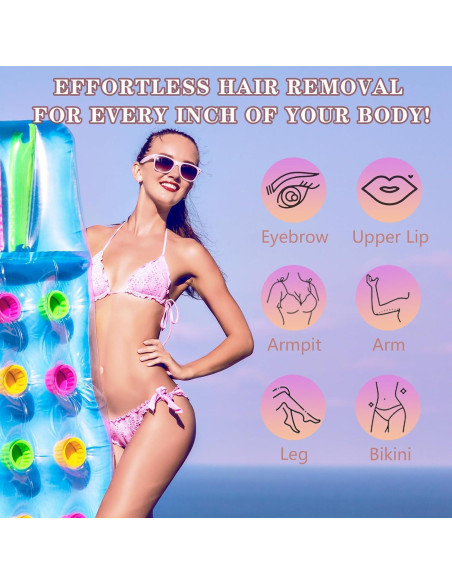 Recortadora de Bikini Eléctrica ZIOU 4 en 1 para Mujeres Recortadora de Bikini Eléctrica ZIOU 4 en 1 para Mujeres