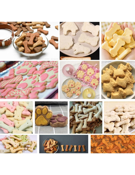 Cortador de Galletas Hueso ANCKNE Acero Inoxidable 4 Piezas Cortador de Galletas Hueso ANCKNE Acero Inoxidable 4 Piezas