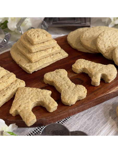 Cortador de Galletas Hueso ANCKNE Acero Inoxidable 4 Piezas Cortador de Galletas Hueso ANCKNE Acero Inoxidable 4 Piezas