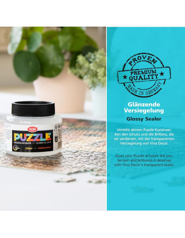 Pegamento para Rompecabezas Viva Decor 250 ml - Secado Rápido