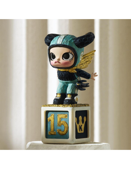 Estatuas de Aniversario POP MART Molly Clásica Retro 2 Figuras Estatuas de Aniversario POP MART Molly Clásica Retro 2 Figuras
