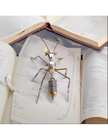 Rompecabezas Mecánico 3D Steampunk NUOSHANZS Hormiga B