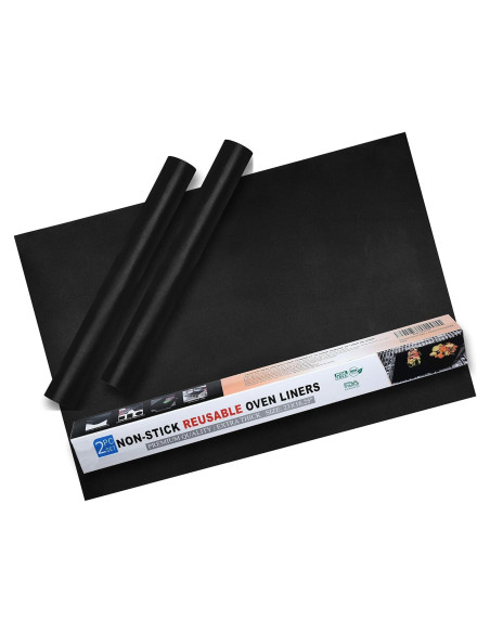 Forro de horno antiadherente EMAANIA 2 paquetes 58.4x41.3cm Forro de horno antiadherente EMAANIA 2 paquetes 58.4x41.3cm